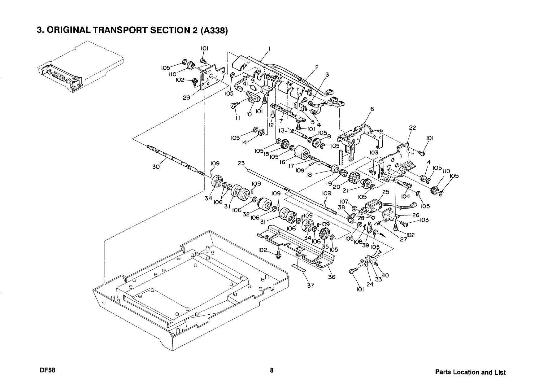 RICOH Options A338 DF58 Parts Catalog PDF download-3